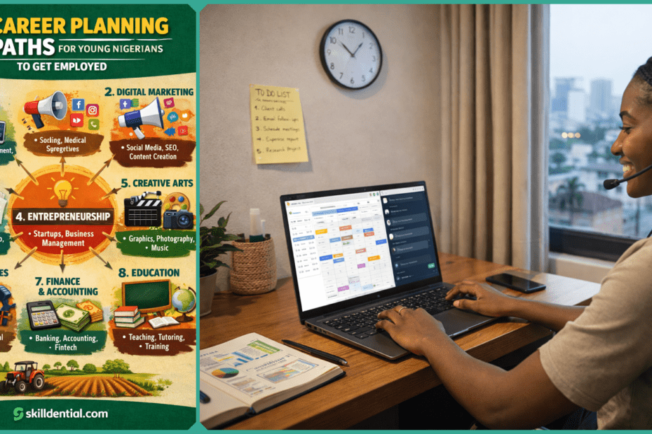 9 Career Planning Paths for Young Nigerians to Get Employed