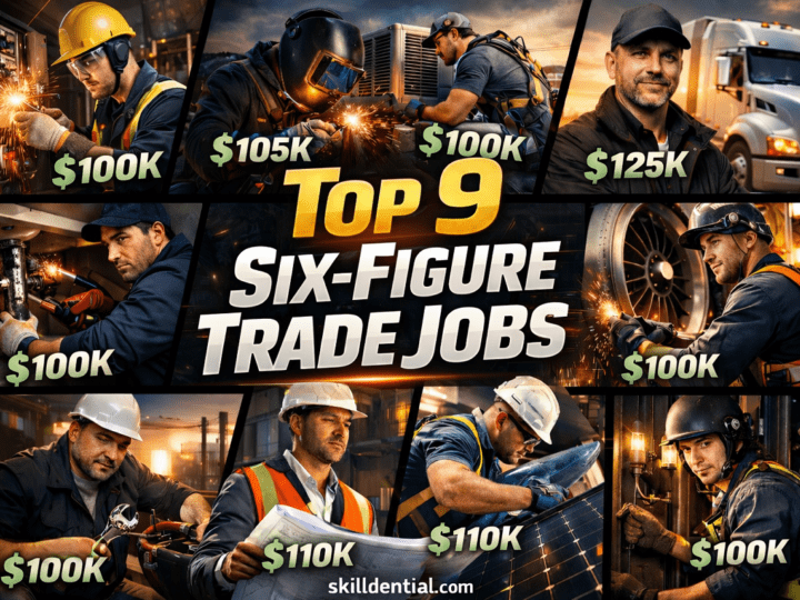 Top 9 Six-figure trade jobs You Can Start Training for Today