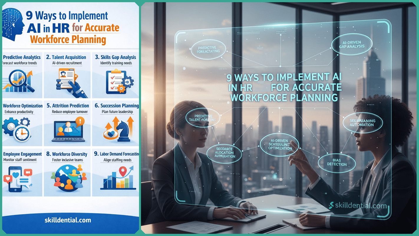 9 Ways to Implement AI in HR for Accurate Workforce Planning