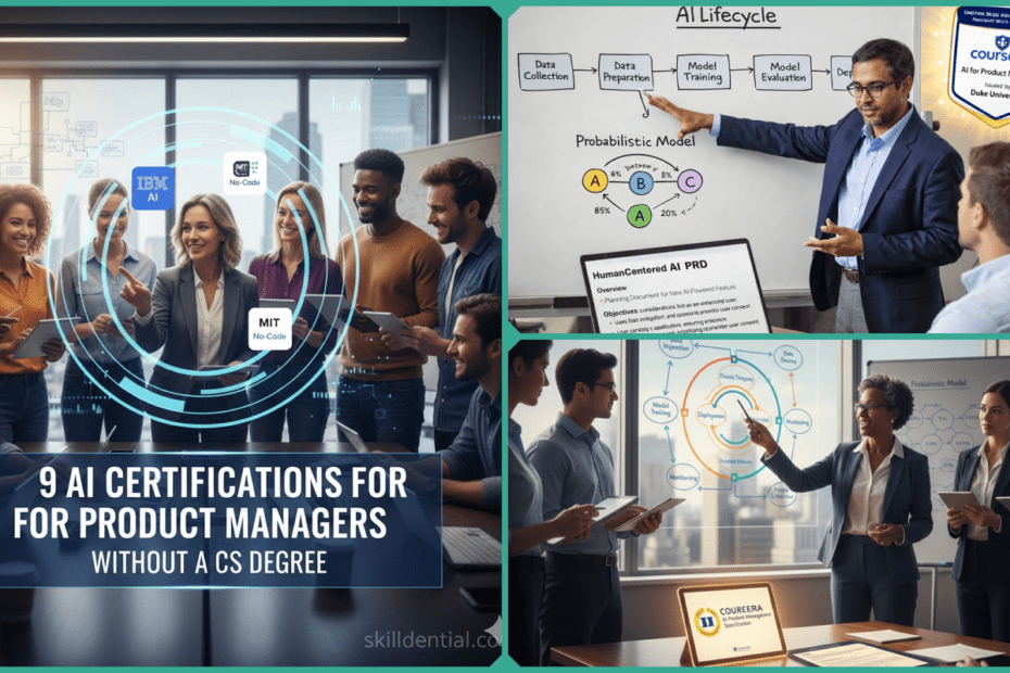 9 AI Certifications for Product Managers Without a CS Degree