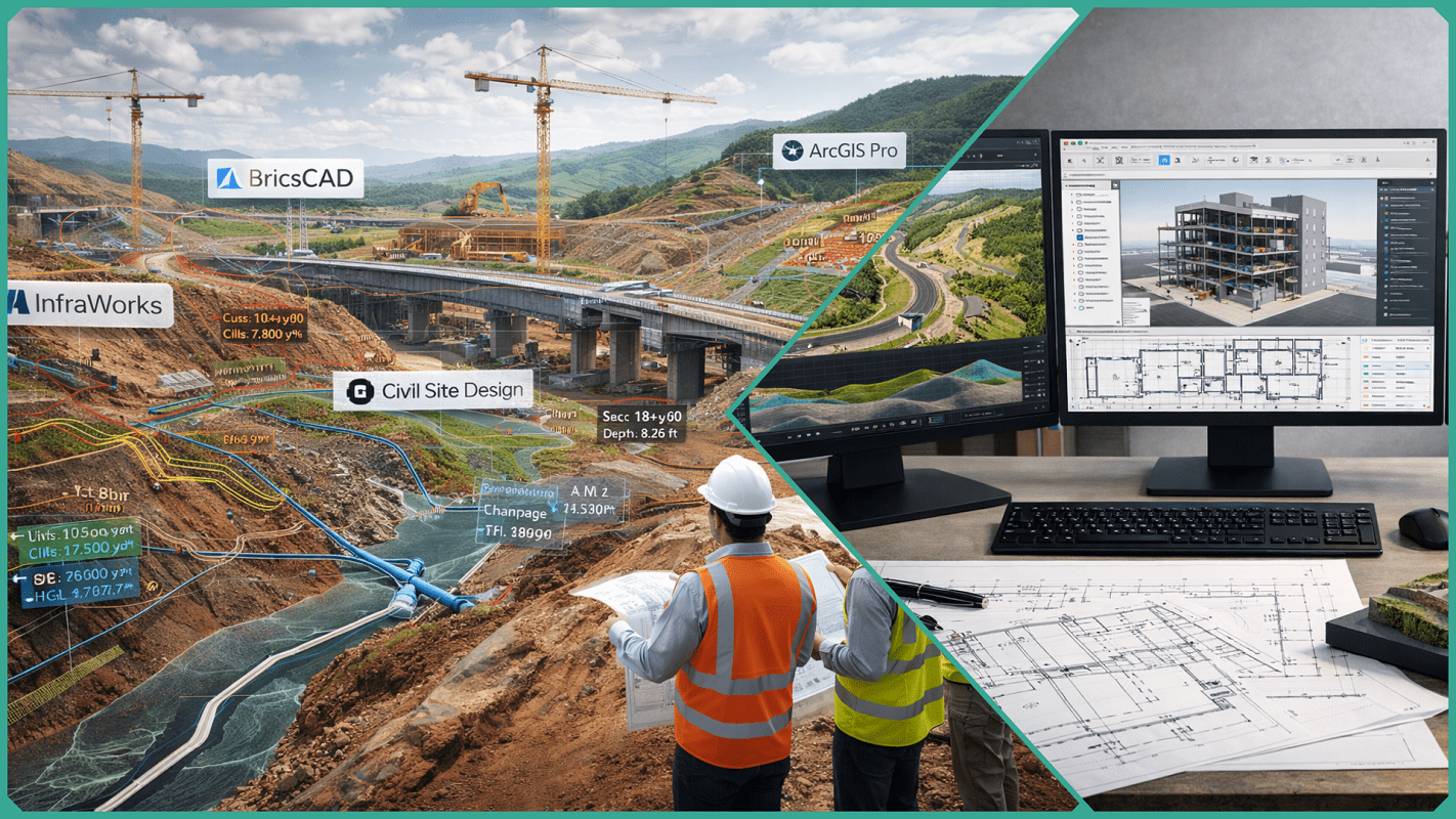 9 Best Autodesk Civil 3D Alternatives for the AEC Industry