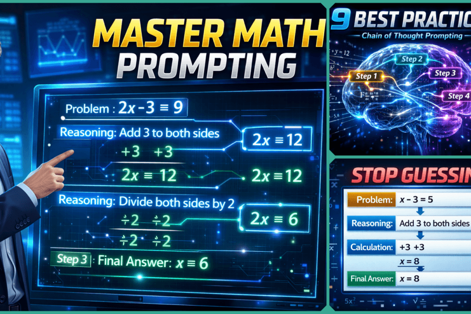 9 Best Practices for Chain of Thought Math Prompting
