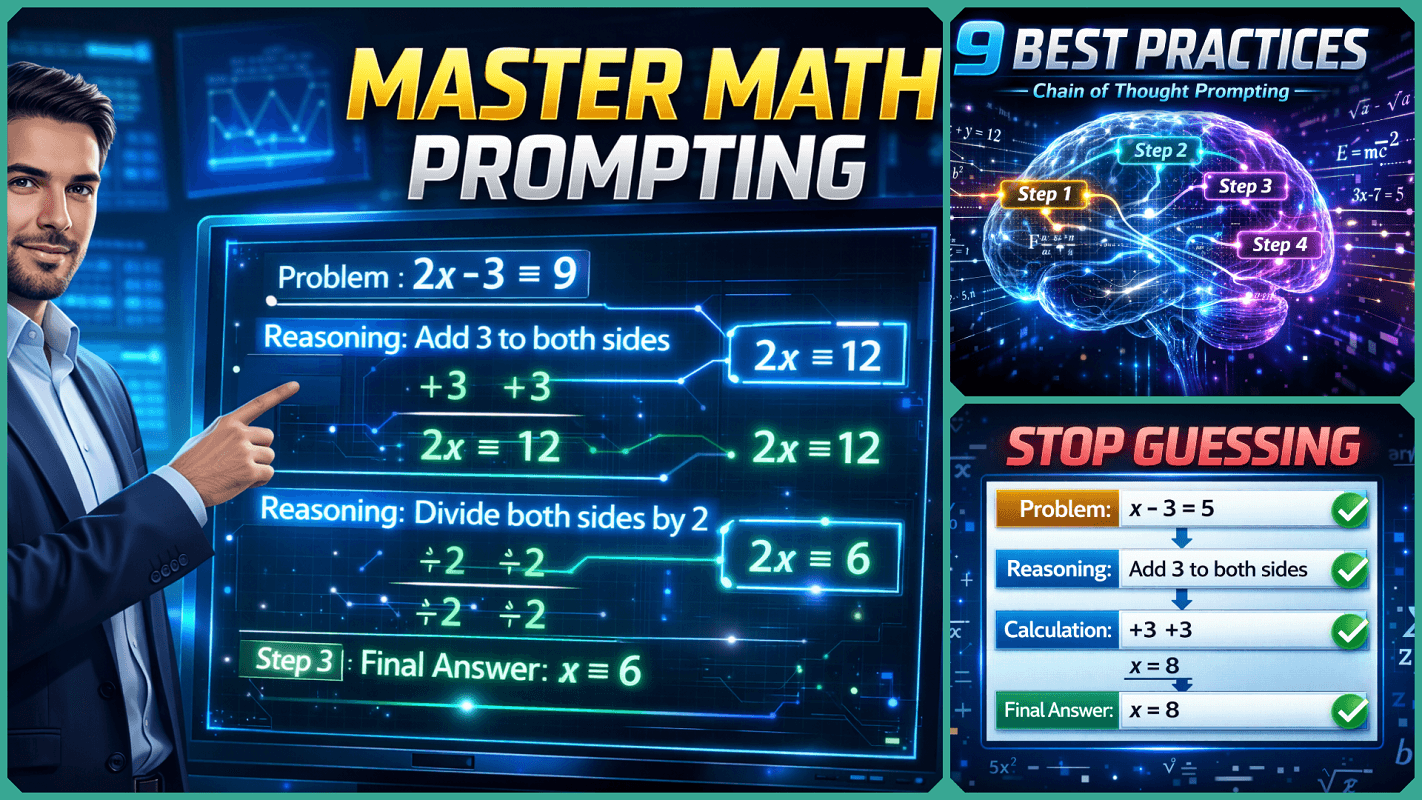 9 Best Practices for Chain of Thought Math Prompting