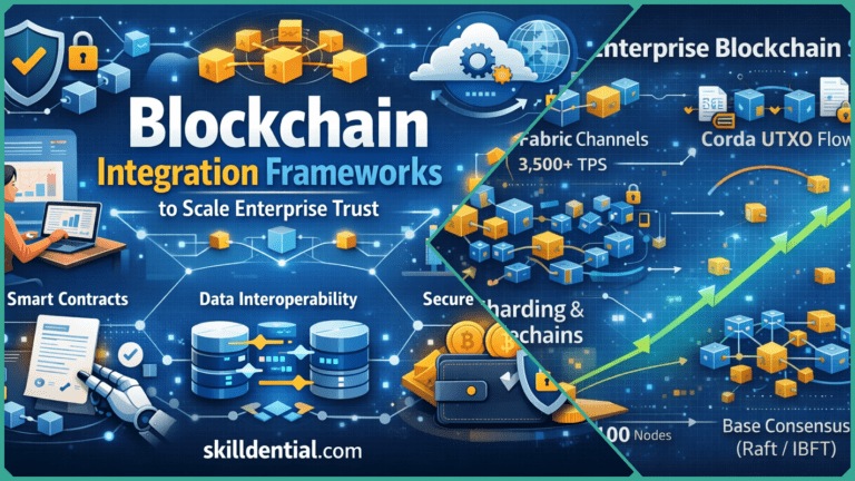 Blockchain Integration Frameworks to Scale Enterprise Trust