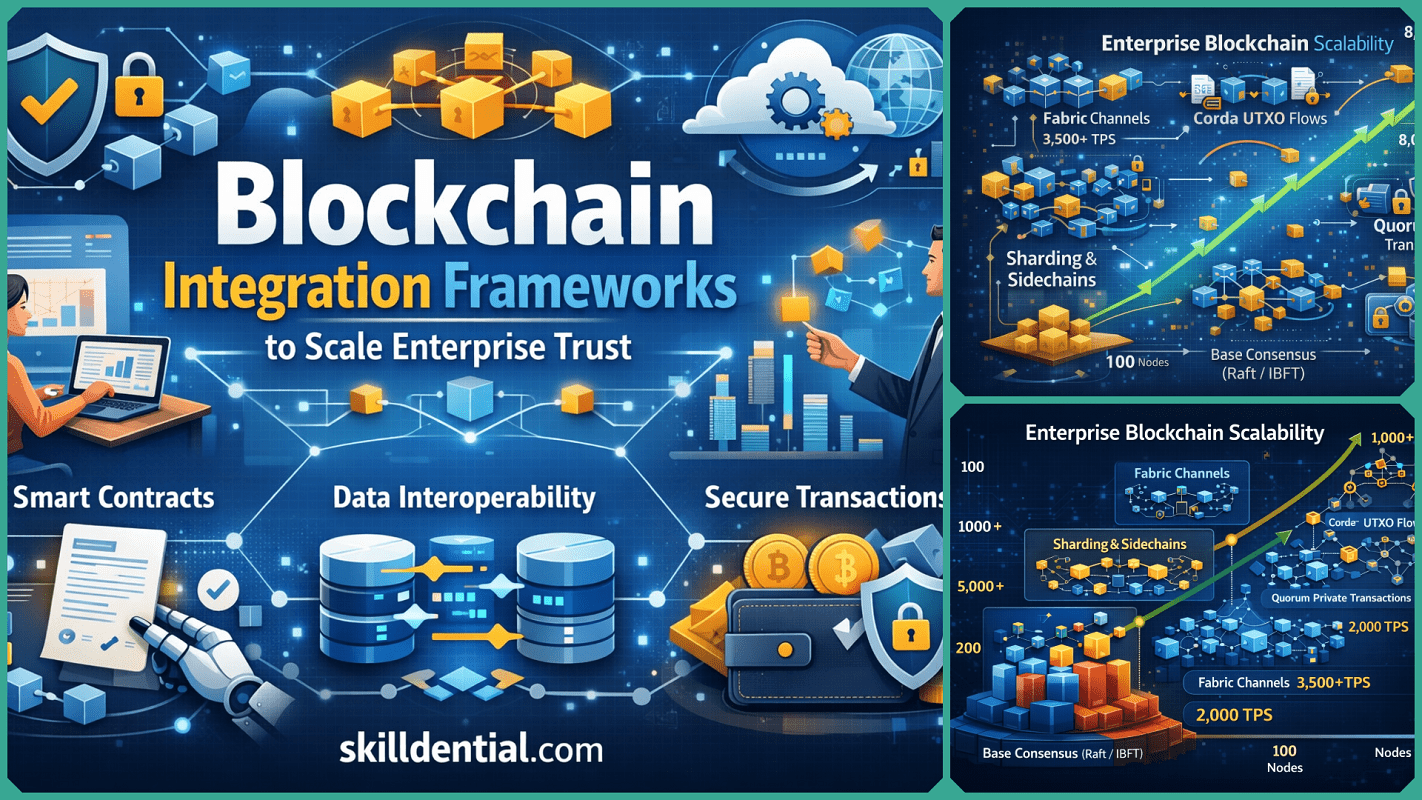 Blockchain Integration Frameworks to Scale Enterprise Trust