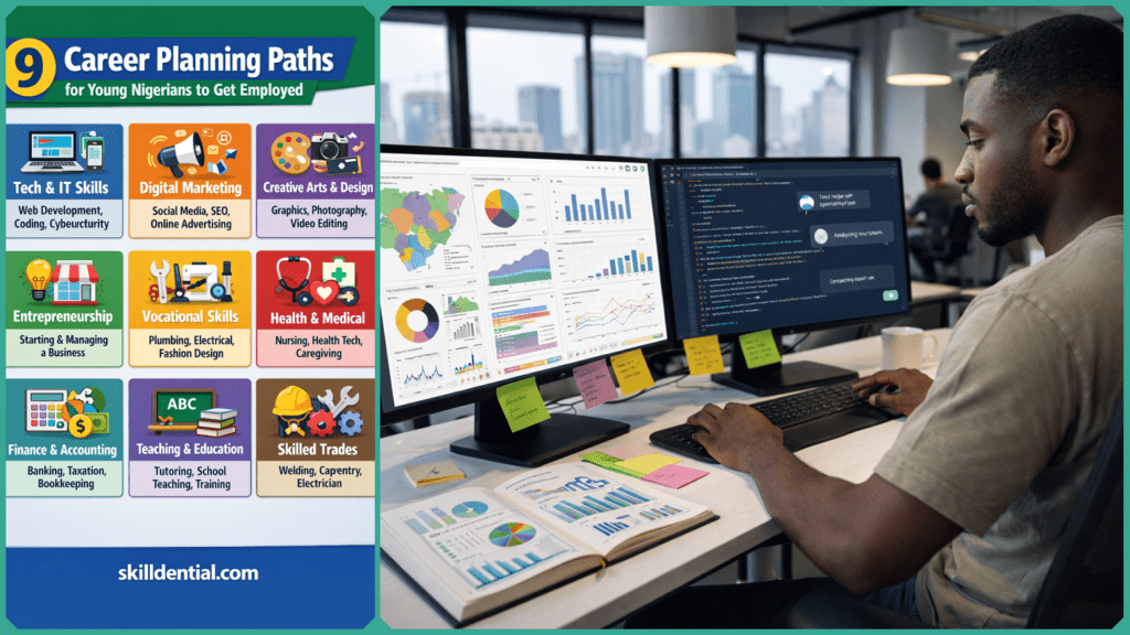 9 Career Planning Paths for Young Nigerians to Get Employed