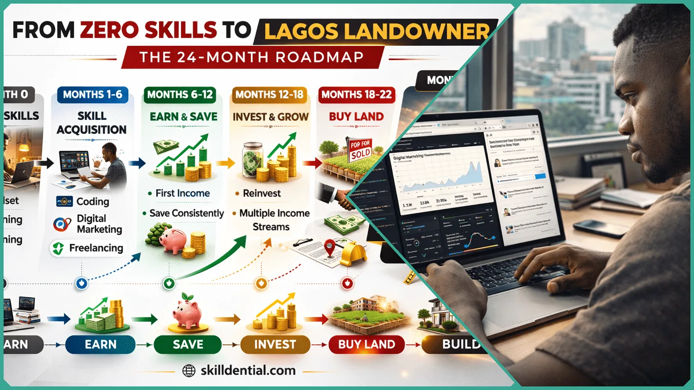 From Zero Skills to Lagos Landowner: The 24-Month Roadmap