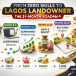 From Zero Skills to Lagos Landowner: The 24-Month Roadmap