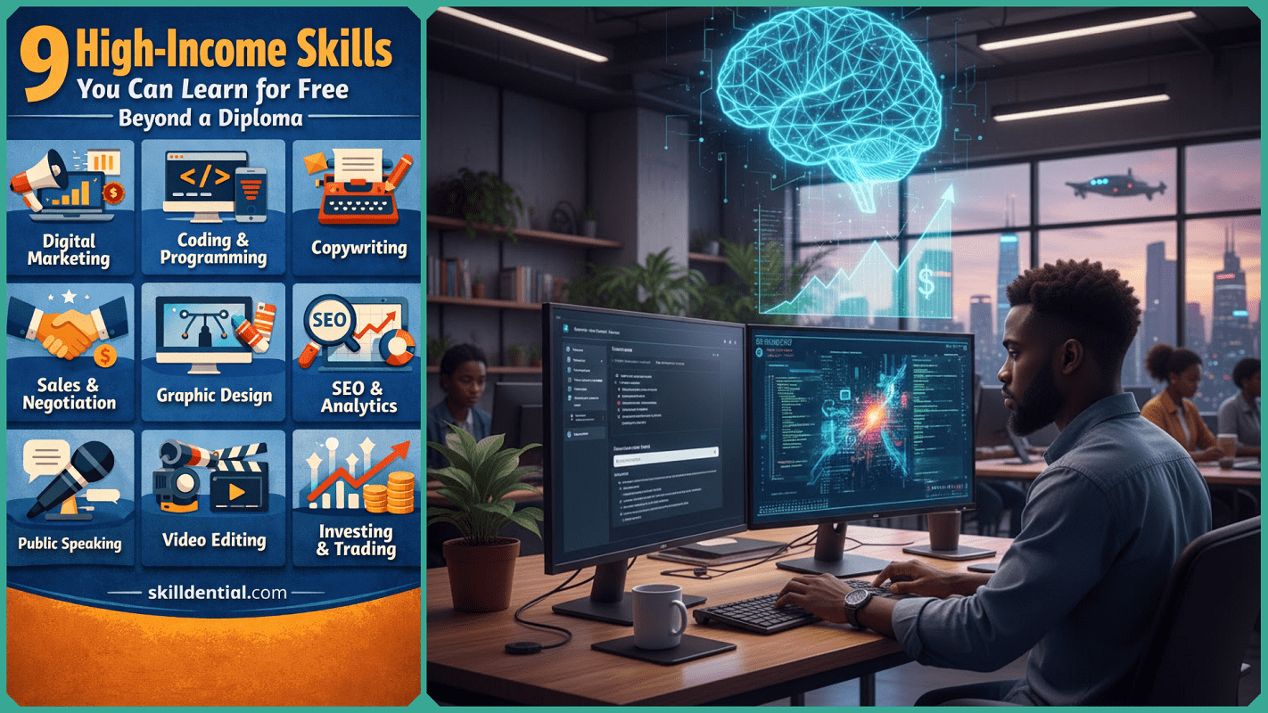 9 High-Income Skills You Can Learn for Free Beyond a Diploma
