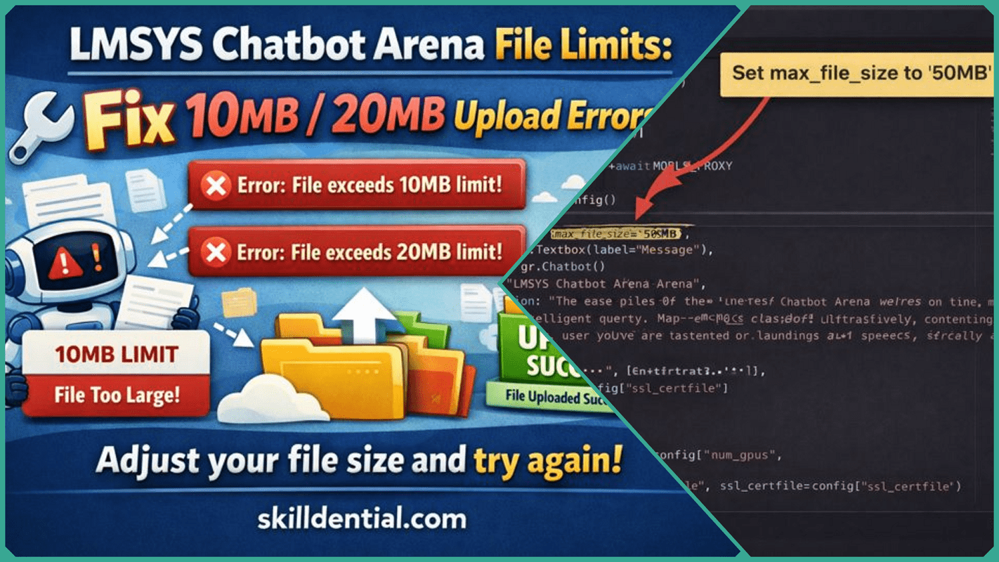 LMSYS Chatbot Arena File Limits: Fix 10MB/20MB Upload Errors