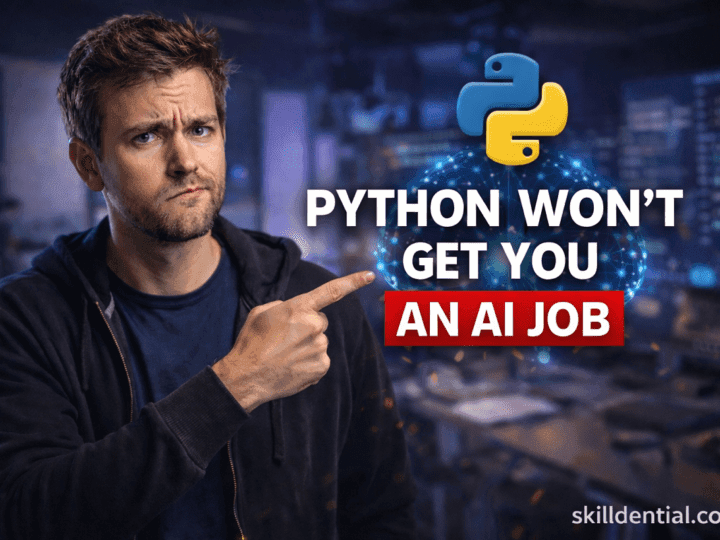 Stop Learning Python if Your Goal is just to “Work in AI.”