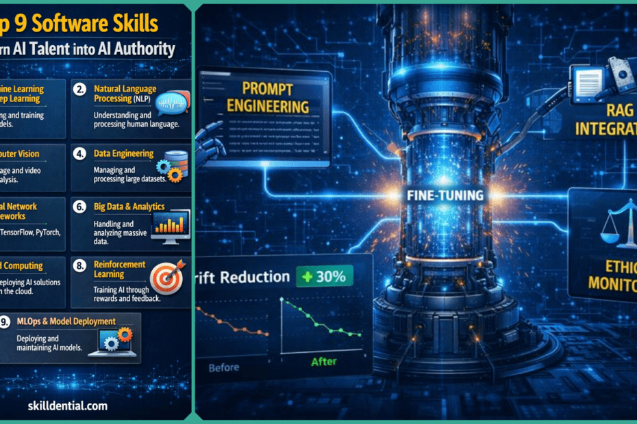 Top 9 Software Skills That Turn AI Talent into AI Authority