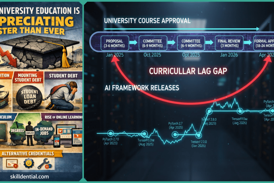 Why University Education is Depreciating Faster Than Ever