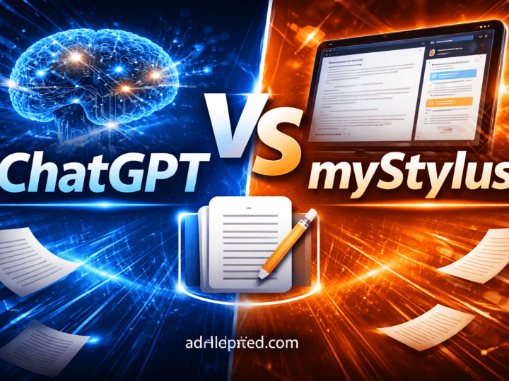 ChatGPT vs. myStylus: Best 80/20 Guide to AI Thesis Writing