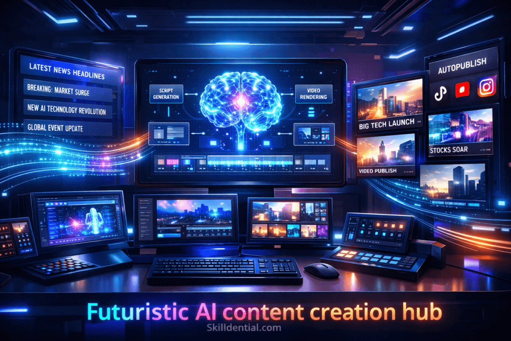 How to Automate 9+ Viral AI Videos from Daily News Headlines