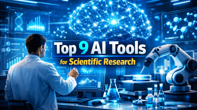 Top 9 AI Tools for Scientific Research: To Automate Workflow