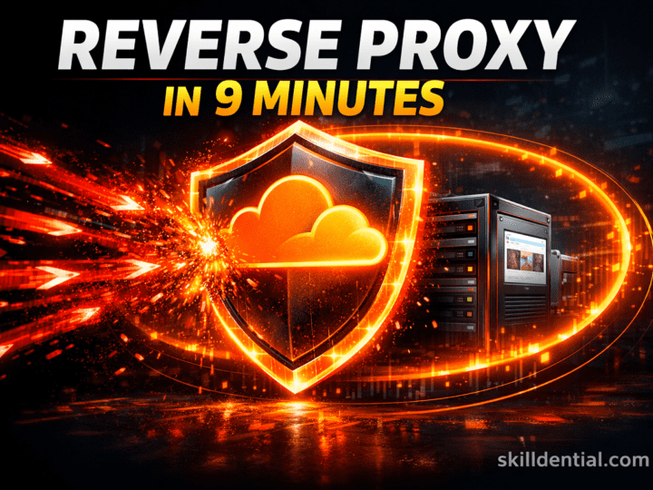 9-Minute Cloudflare Reverse Proxy Guide: 80/20 Edge Security