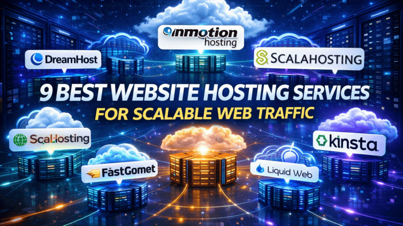 9 Best Website Hosting Services for Scalable Web Traffic