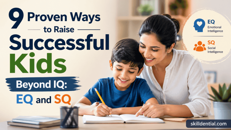 9 Proven Ways to Raise Successful Kids Beyond IQ: EQ and SQ