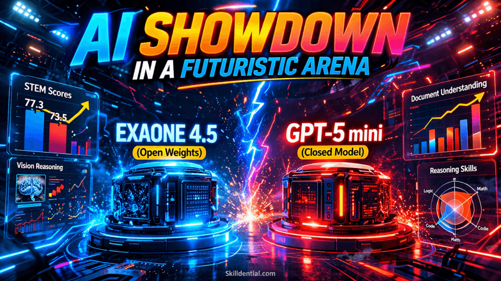 LG EXAONE 4.5 vs. GPT-5 mini: Open-Weight Benchmark Shift LG EXAONE 4.5 vs. GPT-5 mini: Open-Weight Benchmark Shift