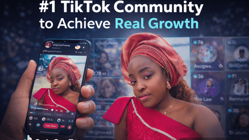 OnlyOneTmama: #1 TikTok Community to Achieve Real Growth