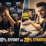 80/20 TikTok Growth: Why Your Videos Get Stuck at 200 Views