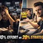 80/20 TikTok Growth: Why Your Videos Get Stuck at 200 Views
