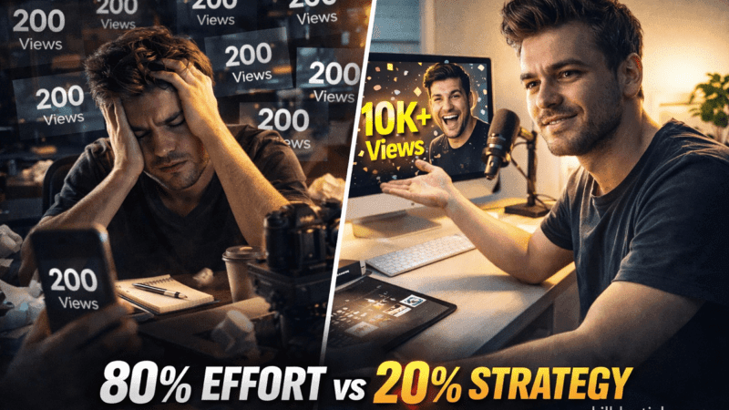 80/20 TikTok Growth: Why Your Videos Get Stuck at 200 Views