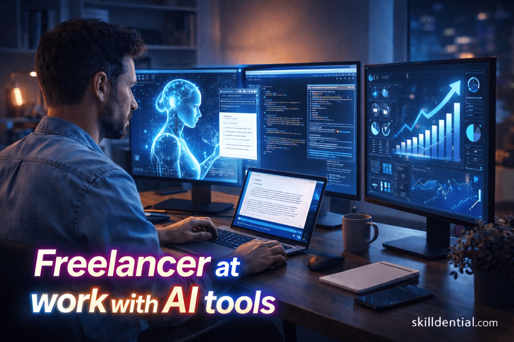 How to Combine AI and Human Skills to Increase Your Income