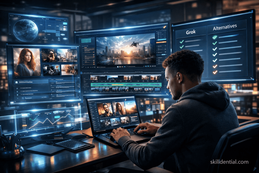 9 Free Grok Alternatives for AI Image & Video Tools (2026)