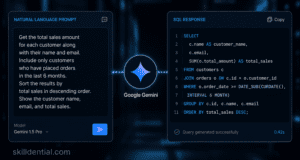 Build Basic SQL Queries for Data Projects with Google Gemini