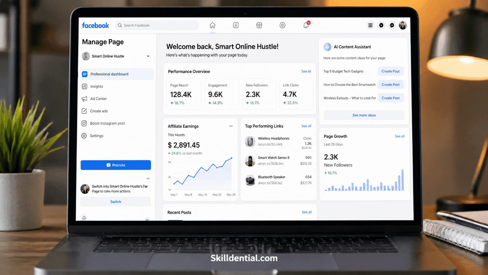 9 Ways to Earn Money on Facebook Without Ads Using AI Tools