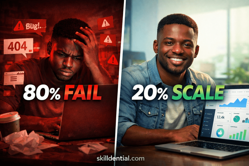 Why Most Nigerian No-Code App Builders Fail (20% Who Scale)
