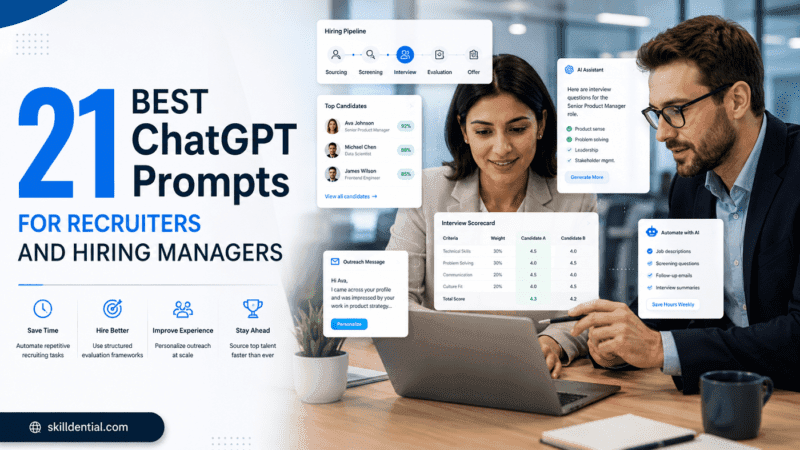 21 Best ChatGPT Prompts for Recruiters and Hiring Managers 21 Best ChatGPT Prompts for Recruiters and Hiring Managers