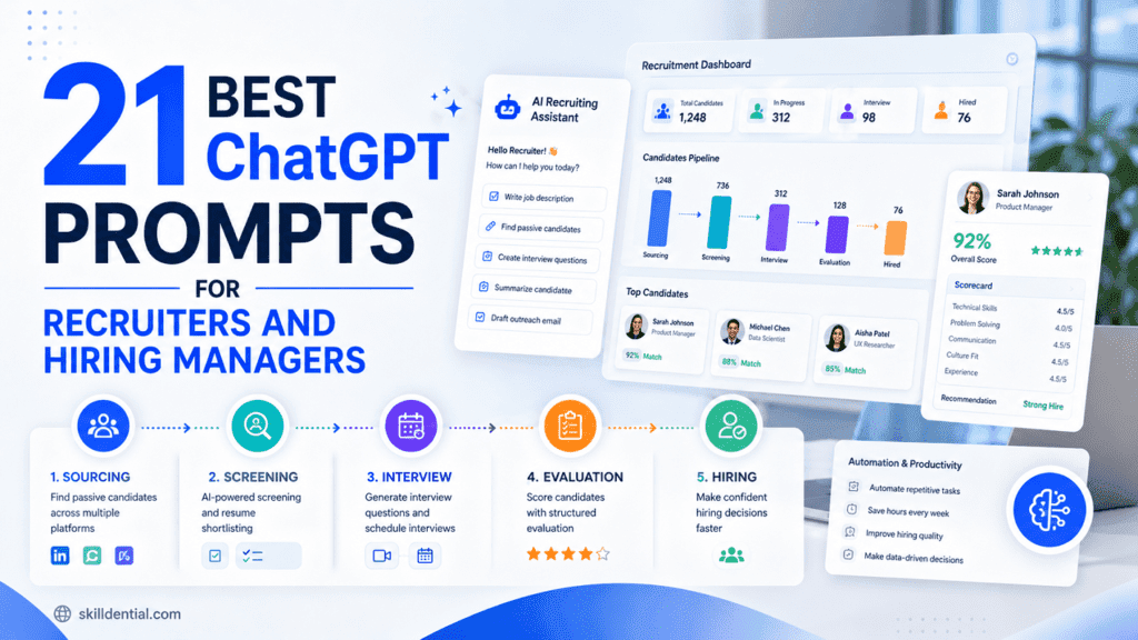 21 Best ChatGPT Prompts for Recruiters and Hiring Managers