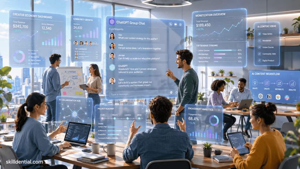 ChatGPT Group Chats and the New Creator Economy Explained