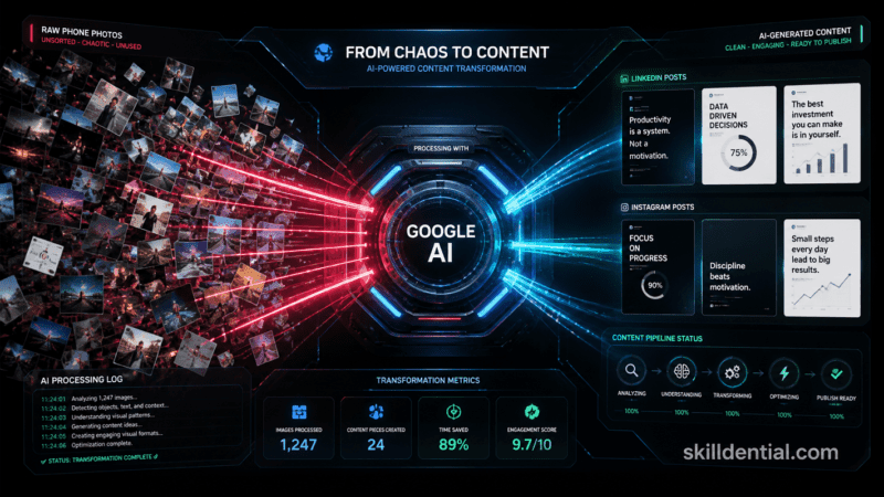 Google Photos Content System: Turn Photos Into Content Fast
