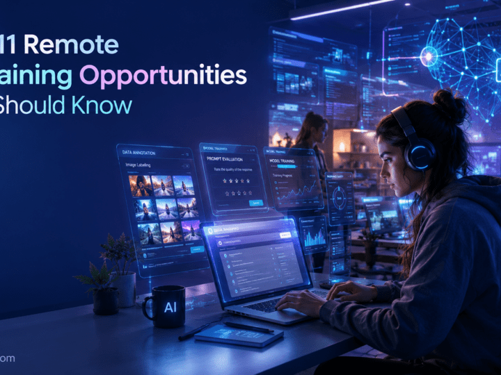 Top 11 Remote AI Training Opportunities You Should Know