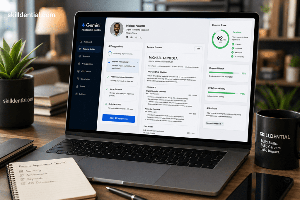 How to Use Gemini AI Resume Builder to Create Better Resumes How to Use Gemini AI Resume Builder to Create Better Resumes