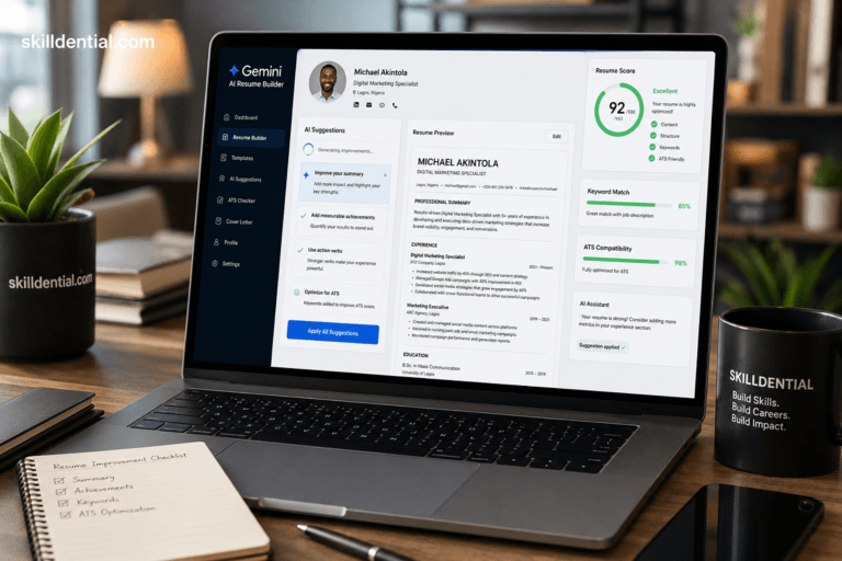 How to Use Gemini AI Resume Builder to Create Better Resumes