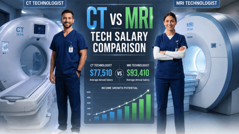 CT Tech Salary vs. MRI Tech Salary: Which Career Pays More?