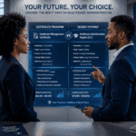 Healthcare Management Cert. vs Healthcare Admin Degree