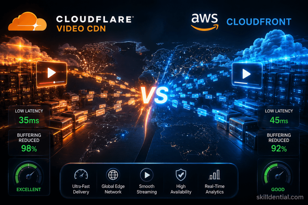 Cloudflare Video CDN vs. AWS CloudFront for Video Streaming