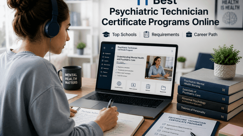 11 Best Psychiatric Technician Certificate Programs Online 11 Best Psychiatric Technician Certificate Programs Online