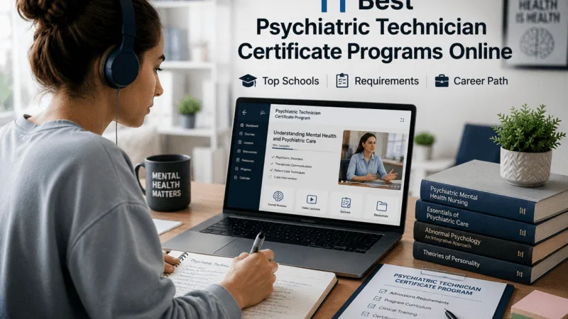 11 Best Psychiatric Technician Certificate Programs Online 11 Best Psychiatric Technician Certificate Programs Online