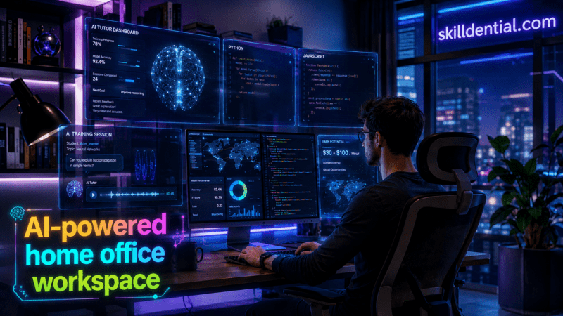 9 Remote AI Tutor Jobs for Developers That Pay $30–$100/Hour