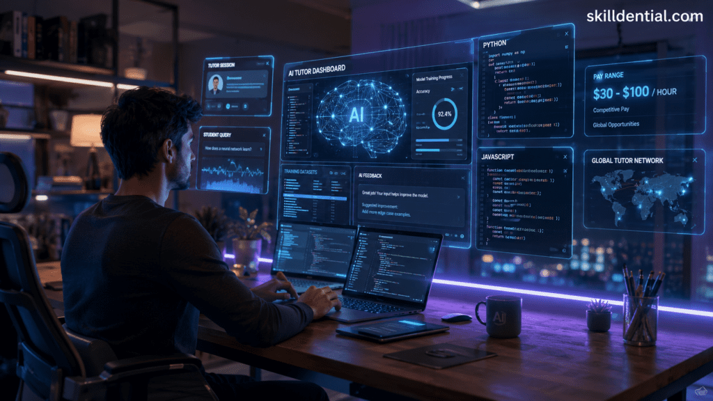 9 Remote AI Tutor Jobs for Developers That Pay $30–$100/Hour