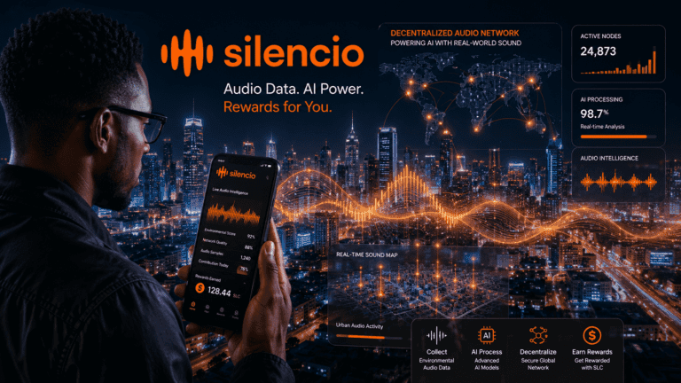 How Silencio AI Uses Audio Data to Power AI and Reward Users