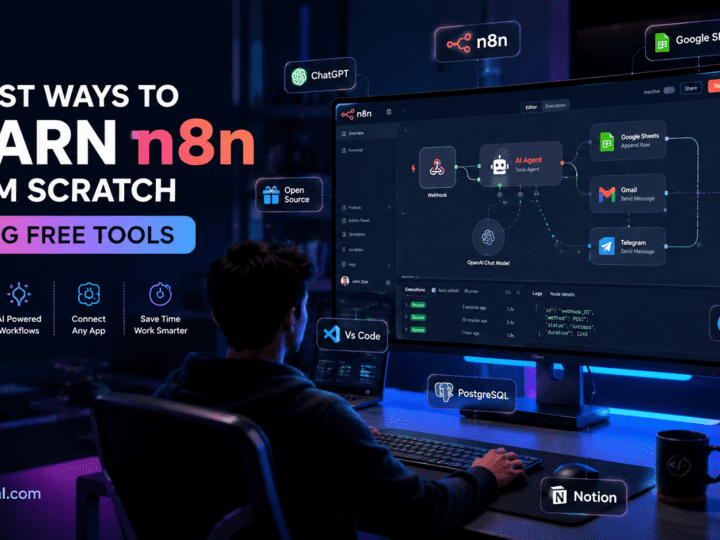 11 Best Ways to Learn n8n from Scratch Using Free Tools
