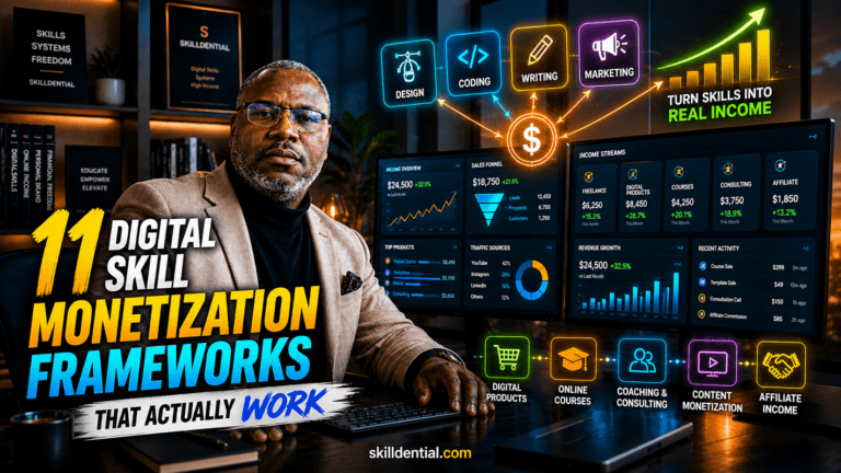 11 Digital Skill Monetization Frameworks That Actually Work